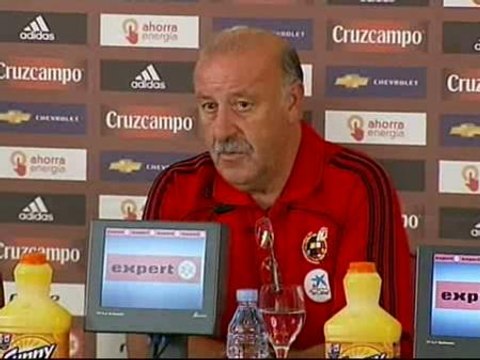 Del Bosque: Sería muchísimo mejor clasificarnos mañana