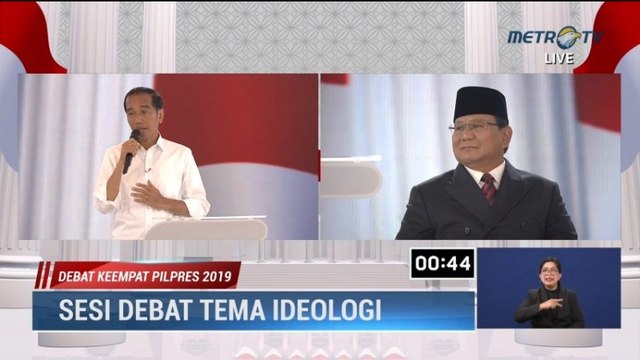 Debat Keempat Pilpres 2019 Jokowi vs Prabowo - Part 2