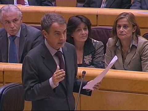 Zapatero dice que la recuperación de la economía se consolidará a finales de año o principios de 2010