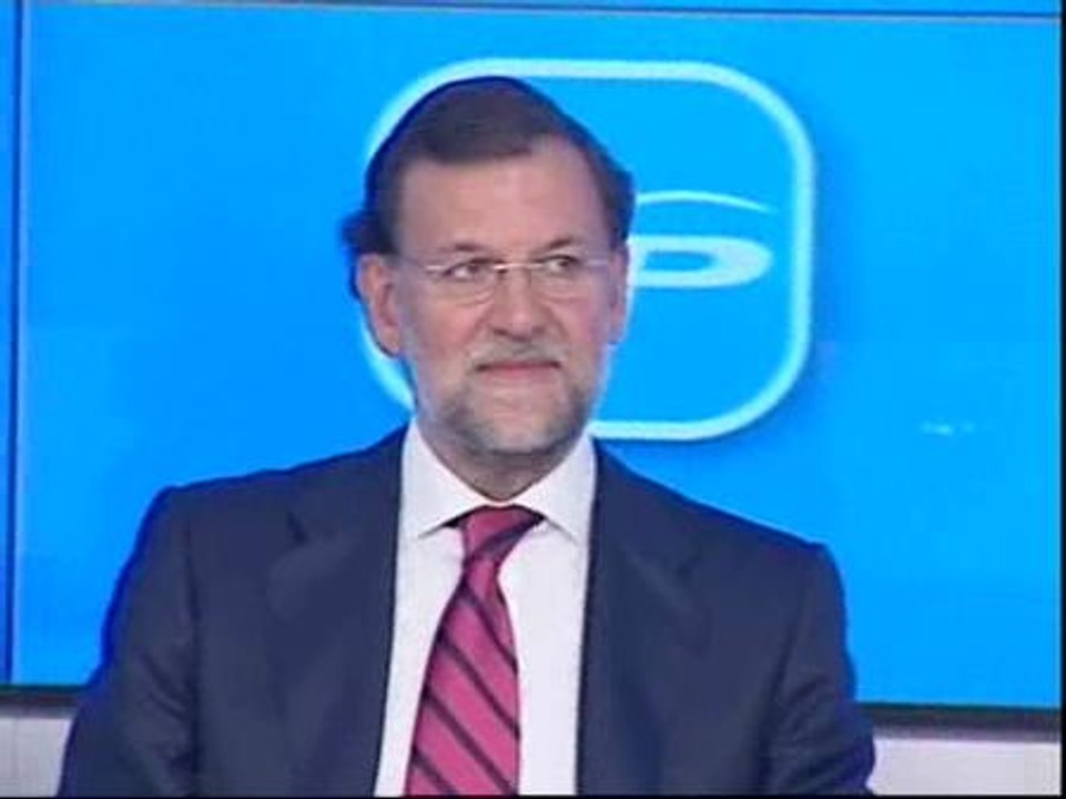 Rajoy advierte a los miembros de su partido que "no habrá próxima vez"