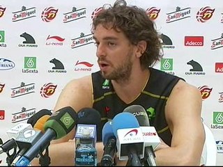 Pau Gasol se incorpora a la concentración de España