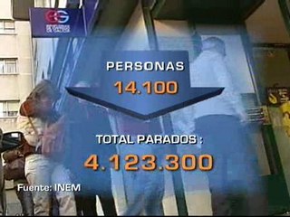 El paro baja por primera vez en dos años