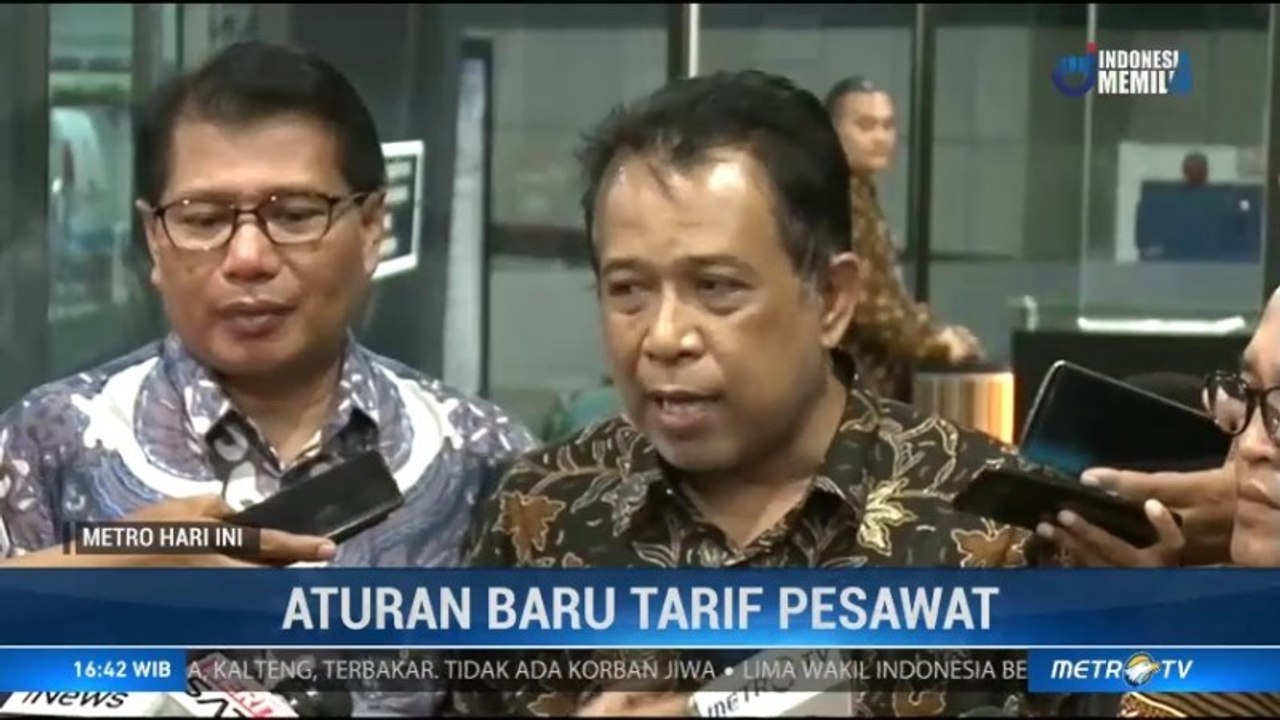 Kemenhub Rilis Aturan Baru Tarif Pesawat