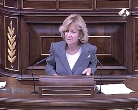 Salgado defiende los Presupuestos para 2010