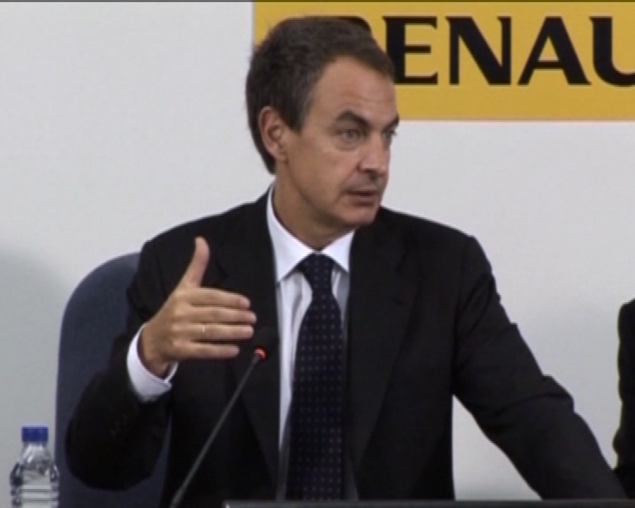 Zapatero defiende ayudas a la compra de coches
