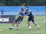 Raúl y Ronaldo ya juegan juntos