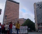 Manifestación contra las ayudas a los bancos