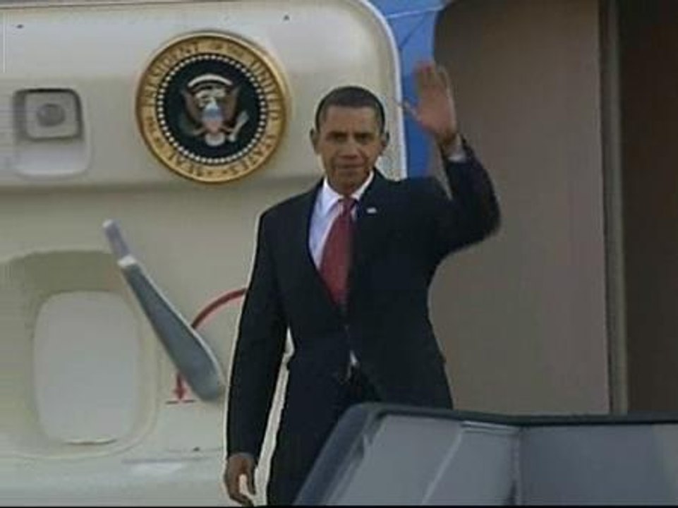 Obama ya está en Copenhague