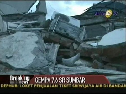 Al menos 75 muertos a causa de un terremoto en Indonesia