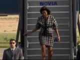 Michelle Obama llega a Copenhagen