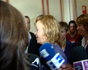 Pajín rehusa hablar de la moción de Benidorm