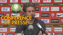 Conférence de presse AS Nancy Lorraine - Valenciennes FC (0-2) : Alain PERRIN (ASNL) - Réginald RAY (VAFC) - 2018/2019
