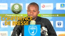 Conférence de presse Chamois Niortais - FC Sochaux-Montbéliard (0-1) : Pascal PLANCQUE (CNFC) - Omar DAF (FCSM) - 2018/2019