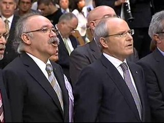 Abucheo a Montilla en la celebración de la Diada