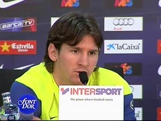 Messi: "Argentina estará en el Mundial"