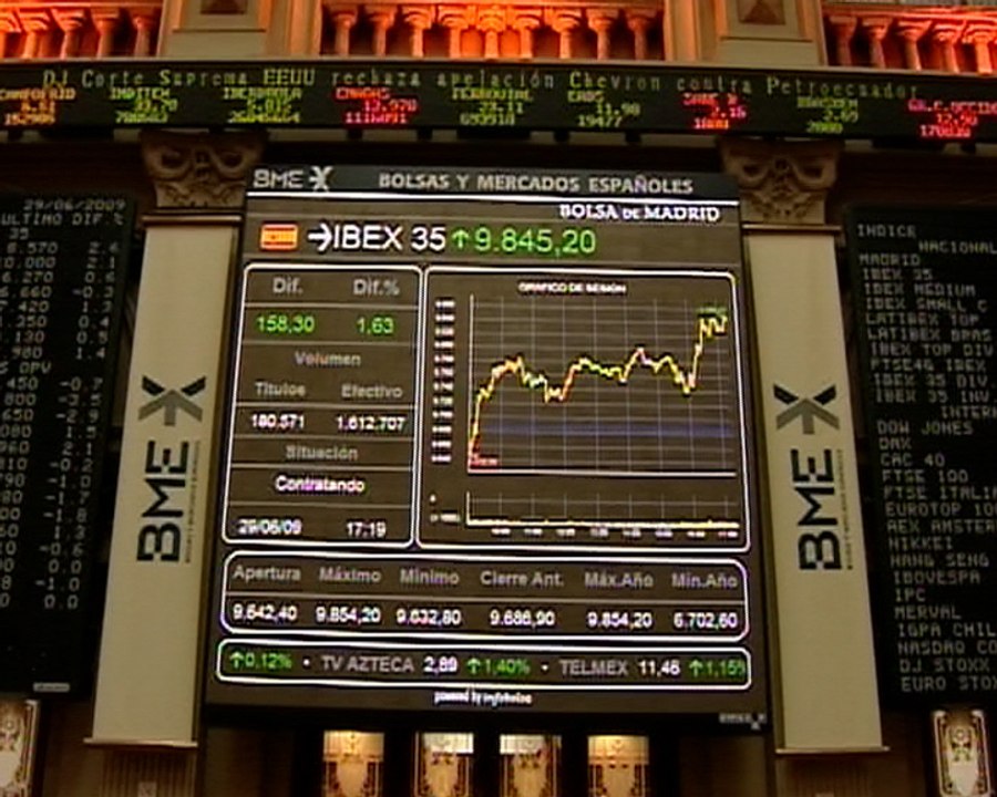 Nivel más alto de la Bolsa desde octubre
