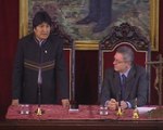 Morales resalta importancia visita a España