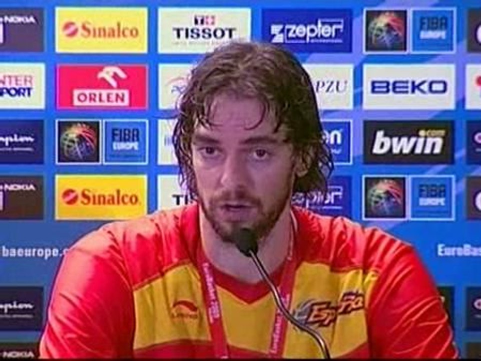 Pau Gasol: "Es algo único estar a este nivel todos los años"