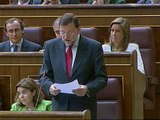 Rajoy utiliza contra el Gobierno la retirada de la enmienda sobre política fiscal: 