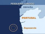 Rescatados con vida los tripulantes del pesquero gallego hundido en Portugal