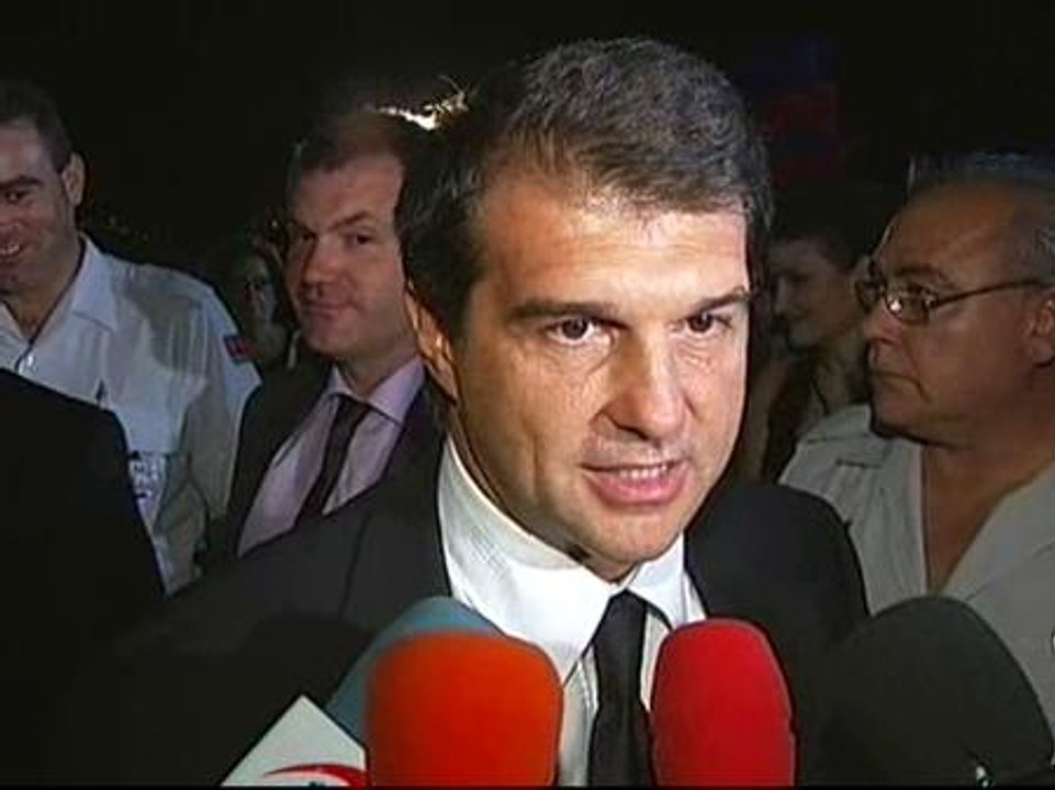 Laporta: "Messi se merece la renovación porque es el líder de este equipo"