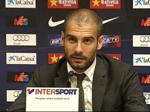 Guardiola asegura que es una equivocación muy grande hablar de los títulos del Barça