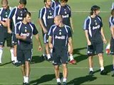 Robben entrena por última vez con el Real Madrid