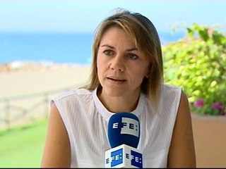 Cospedal: "Creo en la justicia y respeto la independencia judicial"