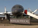 Un avión convertido en hotel de lujo