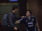 Ronaldo y Maradona, en Barajas