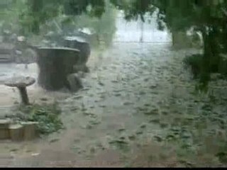 Descargar video: Tormenta de granizo en Murcia