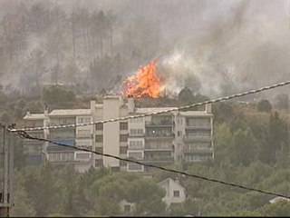 Download Video: 2000 vecinos desalojados por el incendio de Collado Mediano regresan a sus casas