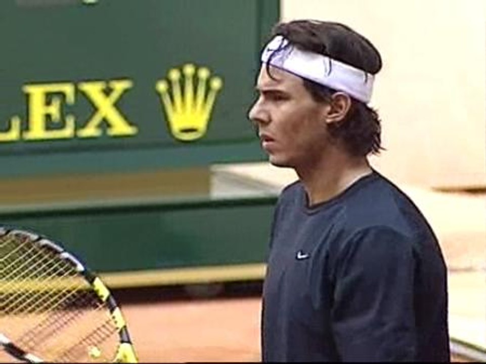 Nadal y Verdasco prueban la Caja Mágica