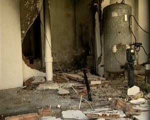 Desalojados por explosión bombona