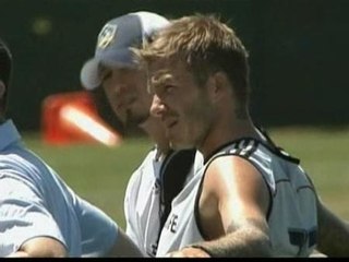 David Beckham quiere volver a jugar en Inglaterra