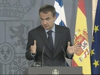 Zapatero acusa al PP de incoherente y le pide que se aclare
