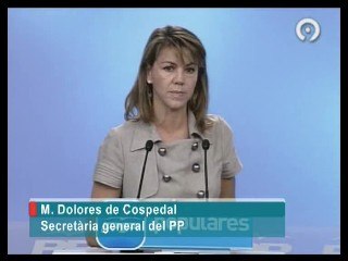 De Cospedal defiende a Camps... todas las veces que haga falta