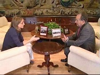 Chacón da la bienvenida a Sanz