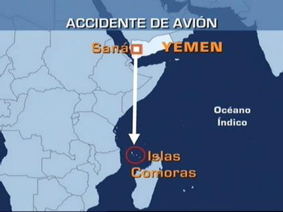 Hallados varios cadáveres del avión yemení