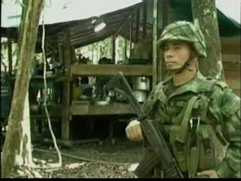 Fábricas de droga en plena selva colombiana