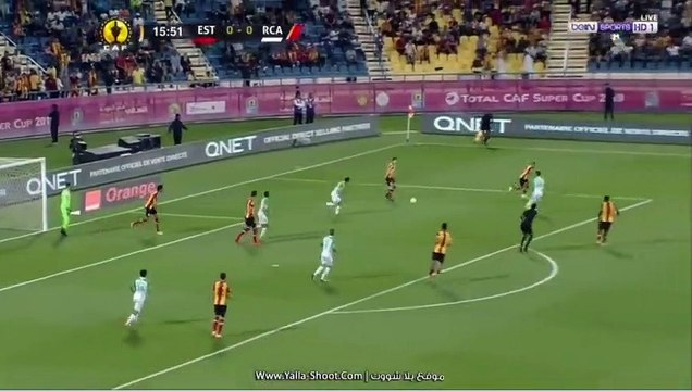 الشوط الاول مباراة الرجاء الرياضي و الترجي الرياضي 2-1 السوبر الافريقي 2019