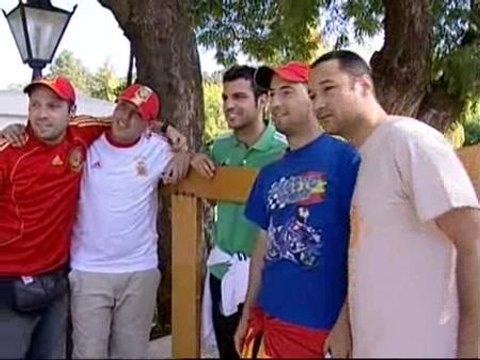 La Selección se relaja horas antes de su debut