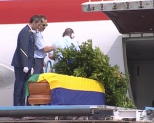 El presidente de Gabón ya descansa en su país natal