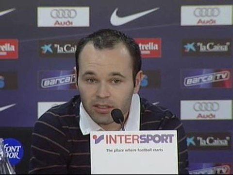 Iniesta: Los equipos campeones también deben pasar por momentos así