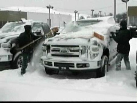Un fuerte temporal de nieve azota el este de EEUU