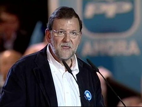 Rajoy pide a los españoles que le digan a Zapatero que así no vamos a ninguna parte