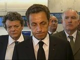 Sarkozy describe los trabajos de búsqueda del avión desaparecido