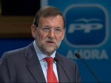 Rajoy acusa a Zapatero 