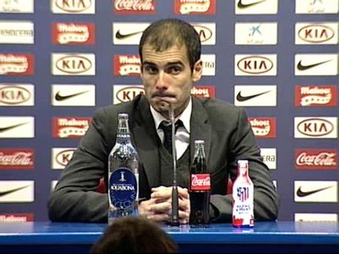 Guardiola: Nos levantaremos y seguiremos adelante