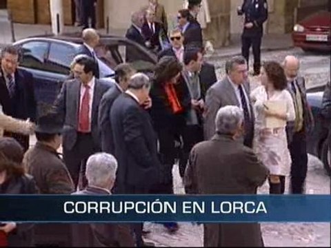 Detenido el ex alcalde de Lorca en una operación anticorrupción